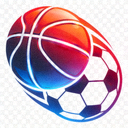 玩球直播品牌官方彩色LOGO标识